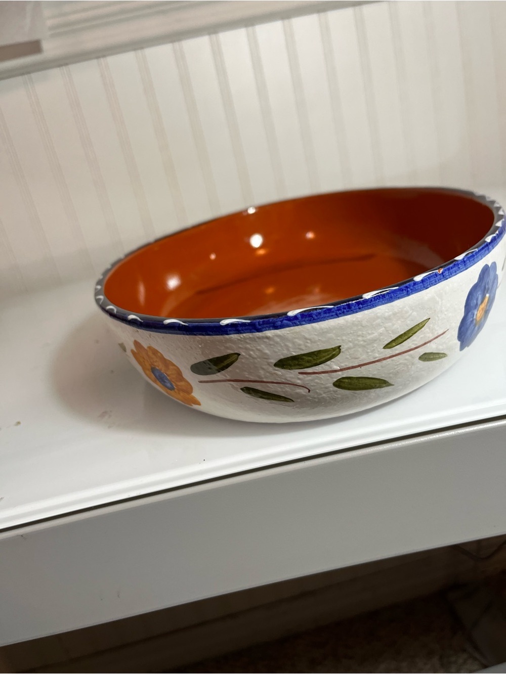 Furio Home "La Spezia" Hand Painted Oval Ceramic Baking Dish Serving Bowl Italy - Picture 4 of 15